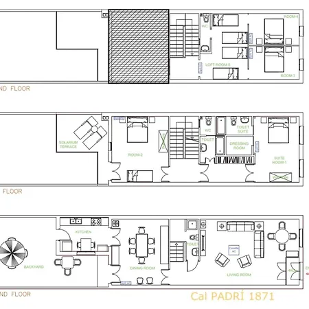 Cal Padri 1871 Tatil Evi Premiá de Mar
